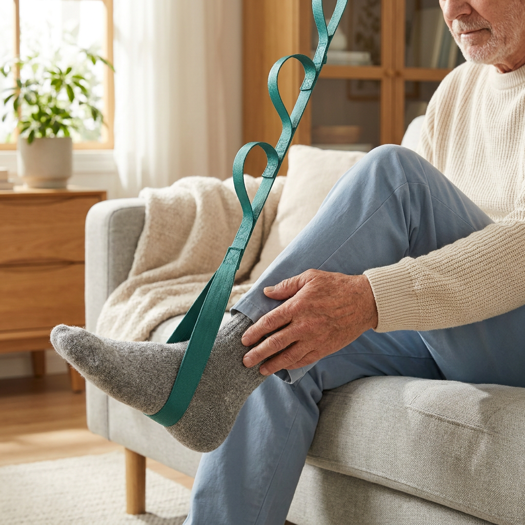 Piventra™ Leg Lifter — Gets Your Operated Leg Into Bed, the Car and the Couch