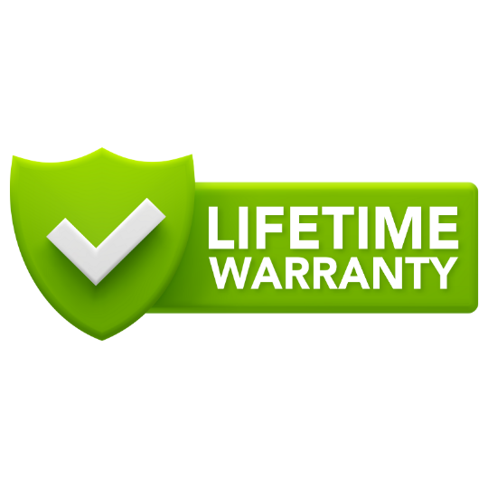 Lifetime Replacement Warranty ✅